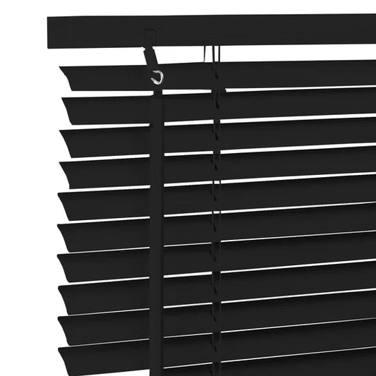 FERRY HOMEWARE White PVC Venetian Blinds 25mm Slats Window Blind Easy Fit with Polyvinyl Chloride and Aluminum Headrail