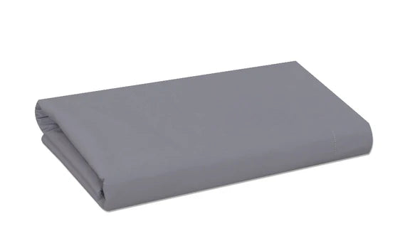 Egyptian Cotton Flat Sheet Breathable Bed Sheets - Grey